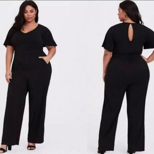 Torrid Classic Black Jumpsuit